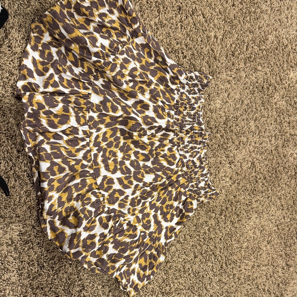 Leopard Print Skirt from Aerie